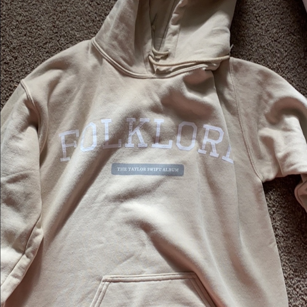 Never worn Folklore Album Taylor Swift Sweatshirt